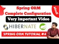 Complete Configuration of Spring ORM step by step Very important Spring ORM Tutorial