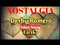 Download Lagu Derby Romero Tuhan tolong - lirik - Nostalgia tahun 2000an