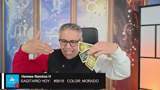 SAGITARIO HOY: ¡MIENTRAS TÚ PAGABAS! Otra persona disfrutaba de su compañía #9018 COLOR: MORADO
