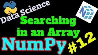 NumPy Tutorial Searching in an Array