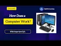 How Does a Computer Work IPO Cycle Explained Input Process Output