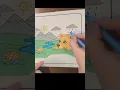 Dog in Nature - Get Well Soon Coloring Book