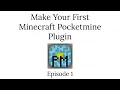 How to Code A Pocketmine Plugin Lesson