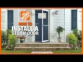 How to Install a Storm Door The Home Depot