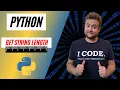 How to get Length of a String in Python