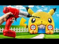 Download Lagu Wij Bouwen een Tiny House voor Pokémon! Pikachu vs Beedrill!