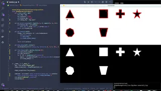 OpenCV Shape Recognition - Tutorial 2