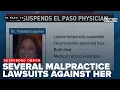 El Paso OBGYN license suspended over claims of failing care standards in fetal deaths