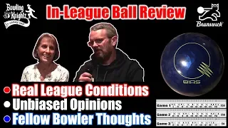 in league ball review quantum bias pearl by brunswick bowling knightz garage shop