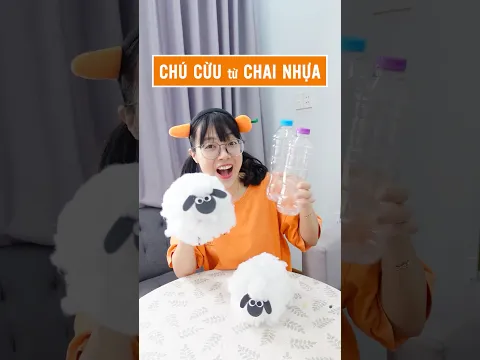 CHÚ CỪU từ CHAI NHỰA?? 🐑 #leeciehayhoi #funny #khampha #haihuoc #giaitri #diy #hàihước #xh