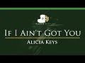 Download Lagu Alicia Keys - If I Ain't Got You - LOWER Key (Piano Karaoke Instrumental)