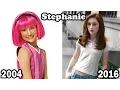 LazyTown THEN and NOW Lazy Town Antes y Despues 2016