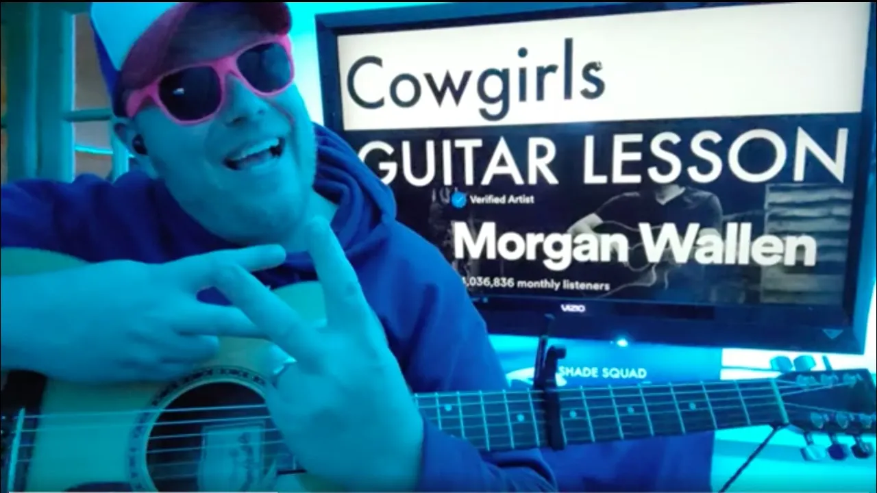 How We Broke Down Cowgirls - Morgan Wallen Guitar Tutorial (Beginner Lesson!)