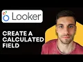 How to Create Calculated Field in Google Looker Studio 2026 Quick Easy
