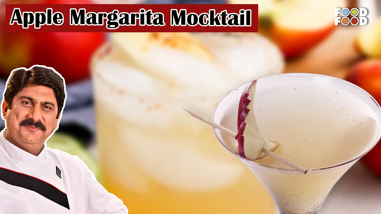 Satisfy Your Thirst with this Apple Margarita Mocktail Recipe