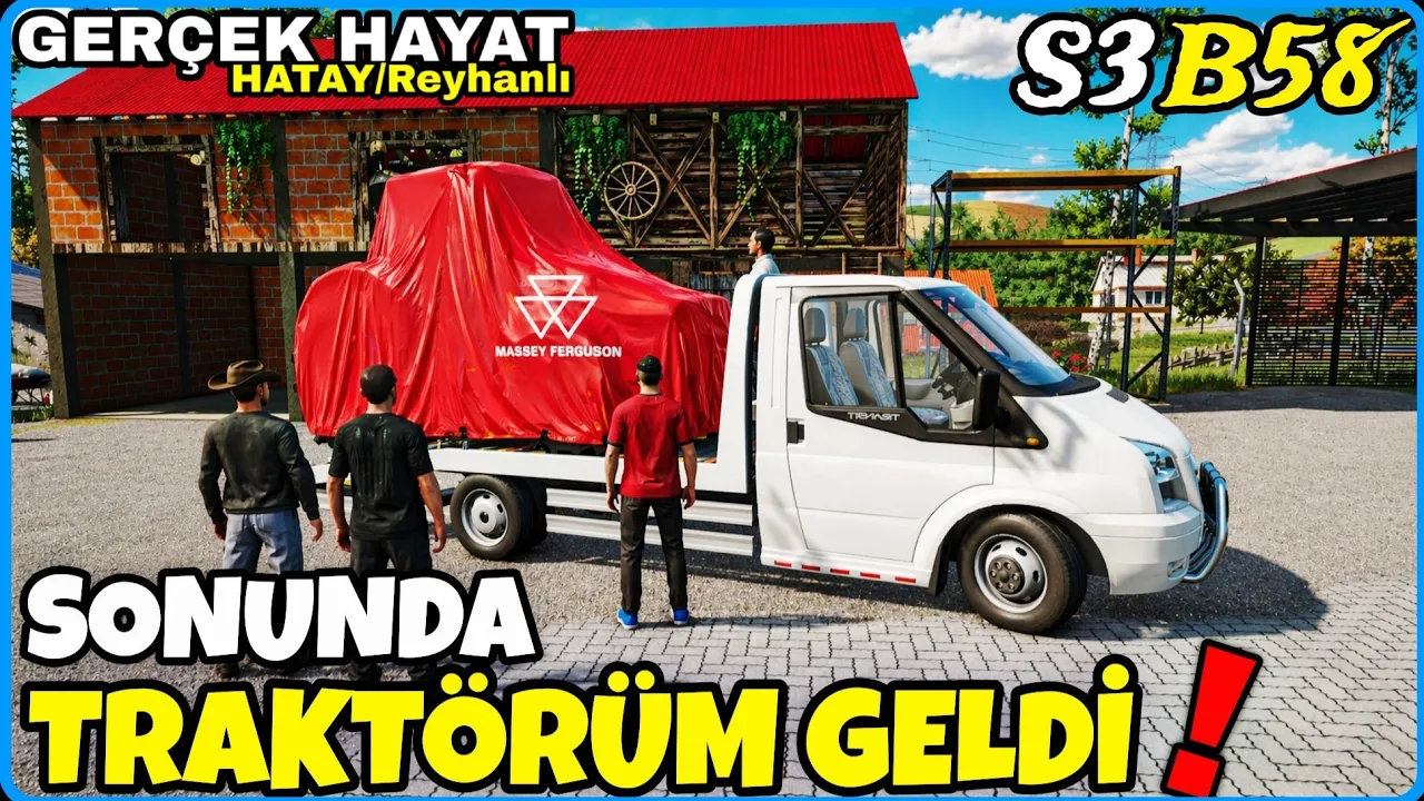 SONUNDA TRAKTÖRÜM AFYON’DAN GELDİ🔸ÇOK FARKLI BİR MODİFİYE OLMUŞ🔸Fs25 Gerçek Hayat