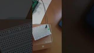 Blink Morse code using GUI