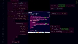 React Native Tutorial Create a Beautiful Loader with ActivityIndicator
