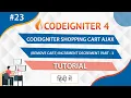Codeigniter Shopping Cart Ajax Remove Cart Increment Decrement codeigniter 4 tutorial for beginners