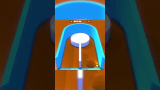 Guide sliding blocks into holes in Glide In physics puzzle