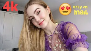 4k Micro Bikini Try On Haul Transparent Lingerie Shein Transparent Try On Haul 2025 Try On 