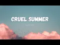 Download Lagu Taylor Swift - Cruel Summer (lyrics)