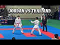 Lagu Jordan vs Thailand | Mohammad Aljafari | 22th Asian Karate Championship #karate #karatetemple