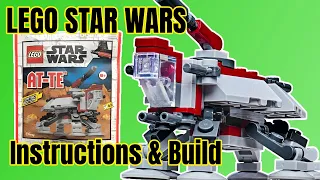 Lego Instructions 912308 Star Wars Magazine AT-TE