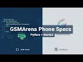 Scrape GSMArena Phone Specs with Python Gemini BeautifulSoup JSON Output CSV Export Full Guide