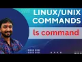 ls command in Linux Linux Tutorial in Hindi