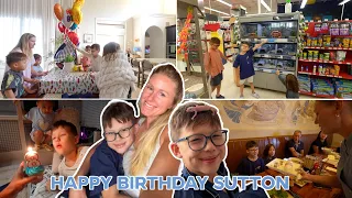 getting another family member for Sutton's 8th birthday surprise!!