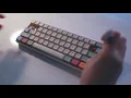 Anne Pro 1 Hour Keyboard Typing Sounds ASMR (No talking, No music, No mid-roll ads)