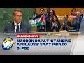 Download Lagu Momen Presiden Prancis dapat 'Standing Applause' Saat Pidato Solusi Damai Israel-Palestina
