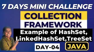 Master the Collection Framework in 7 days - Example of HashSet LinkedHashSet TreeSet
