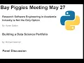 BayPiggies May 2021 Career Advice and Options for Pythonistas