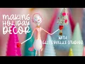 Make This Snowman Figurine With Stephen Brown from Glittervile Handmade Holiday