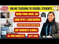 URGENT HIRING NO WRITTEN TEACHING WORK FROM HOME JOBS NO B ED