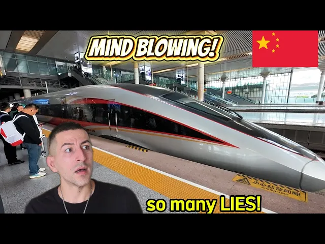 First Impressions of Wuhan, China! Insane high-speed rail, stinky tofu, beef noodles