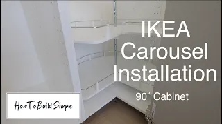 IKEA Corner Carousel Installation