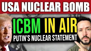BREAKING US Fires Nuclear Capable ICBM Test Russia Responds 