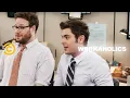 Download Lagu The Workaholics Guys Find a New Cubicle Mate (feat. Seth Rogen and Zac Efron) - Uncensored
