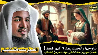 تزوجها وأنجبت بعد 6 أشهر فقط قصة عجيبة حدثت فى عهد سيدنا عمر بن الخطاب الشيخ محمد الشنقيطي 