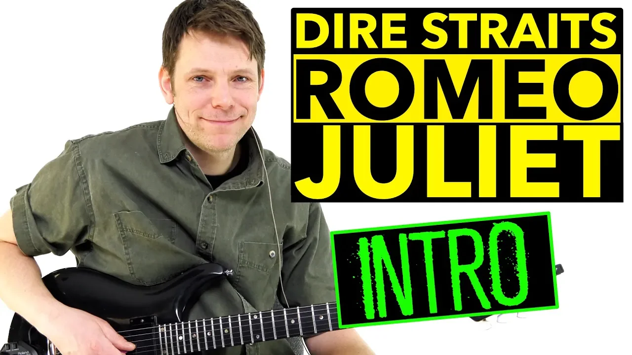 How To Play Romeo And Juliet Fingerstyle Guitar Lesson - Dire Straits - Mark Knopfler