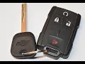 2014 - 2018 Chevy Silverado Key Fob Battery Replacement