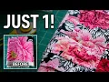 One Fat Quarter Becomes This Gorgeous Potato Chip Quilt DIY Quilting