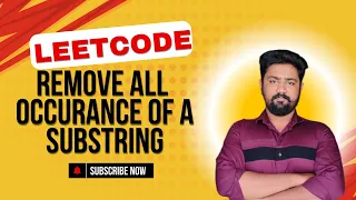 Remove All Occurrences of a Substring in Java Efficient Stack-Based Approach LeetCode 1910