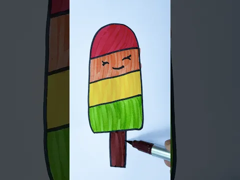 Drawing and coloring fun 3 #art #foryou #painting #satisfying