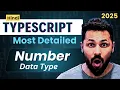 TypeScript Hindi Tutorial Number Data Type Explained