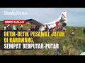 Detik-detik Pesawat Cessna Jatuh di Karawang | Sindo Malam | 22/11