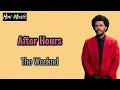 After Hours - The Weeknd ~Without my baby where are you now~ |Lirik Lagu Terjemahan